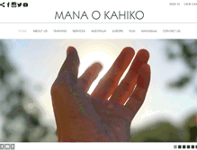 Tablet Screenshot of manaokahiko.com